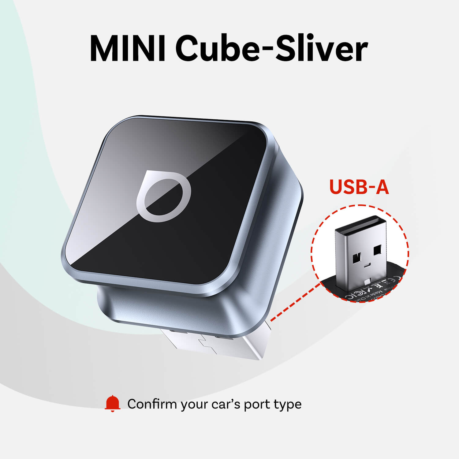 Ottocast Mini Cube 3.0 Adapter - Cosmic Orange