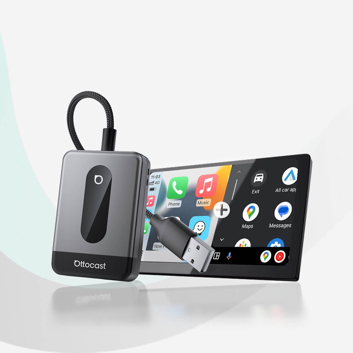 Adaptateur sans fil U2Air Edge pour CarPlay et Android Auto