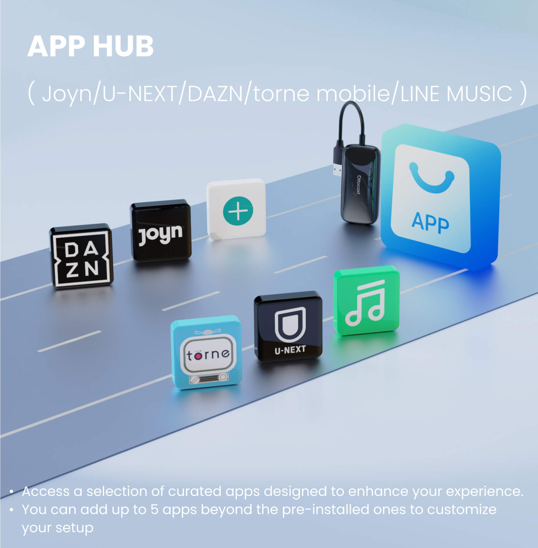 Adaptador todo en uno Plav2Video Ultra inalámbrico CarPlay/Android Auto