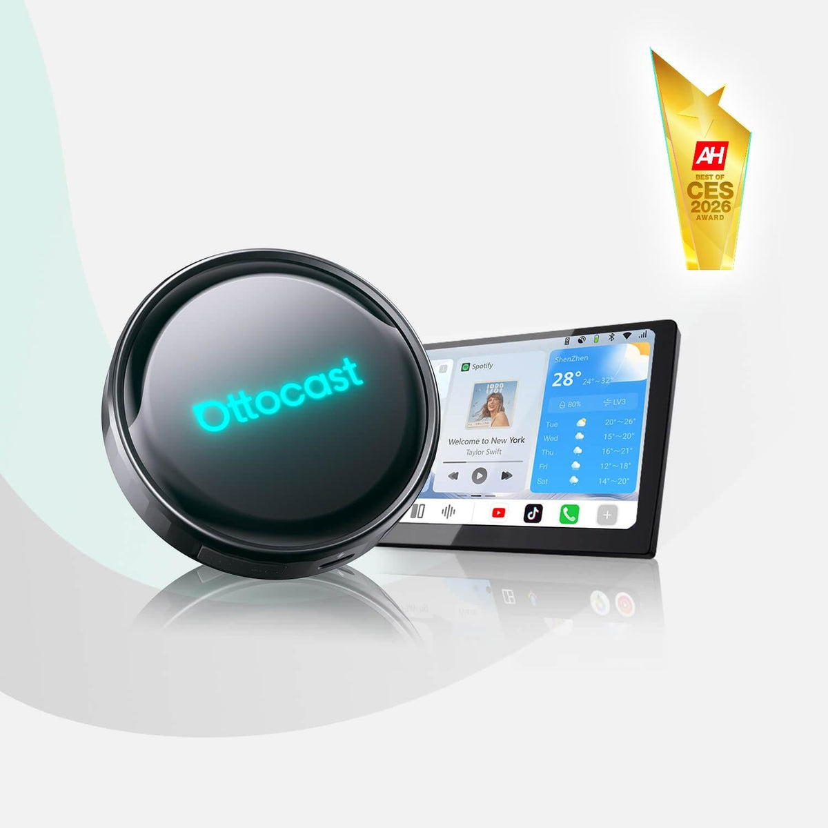 Ottocast P3 Pro CarPlay AI Box