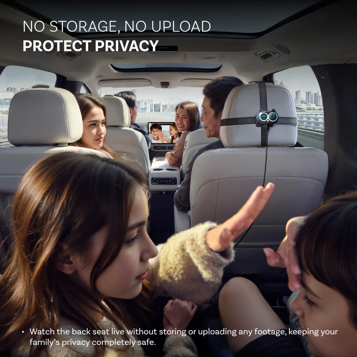 Cabin Care Car Adapter Wireless CarPlay and Real-time Monitoring