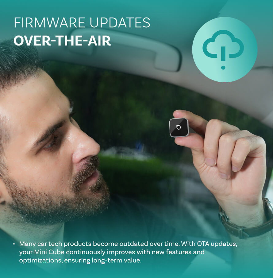 Adaptateur sans fil Ottocast Mini Cube 3.0 CarPlay/Android Auto pour voiture