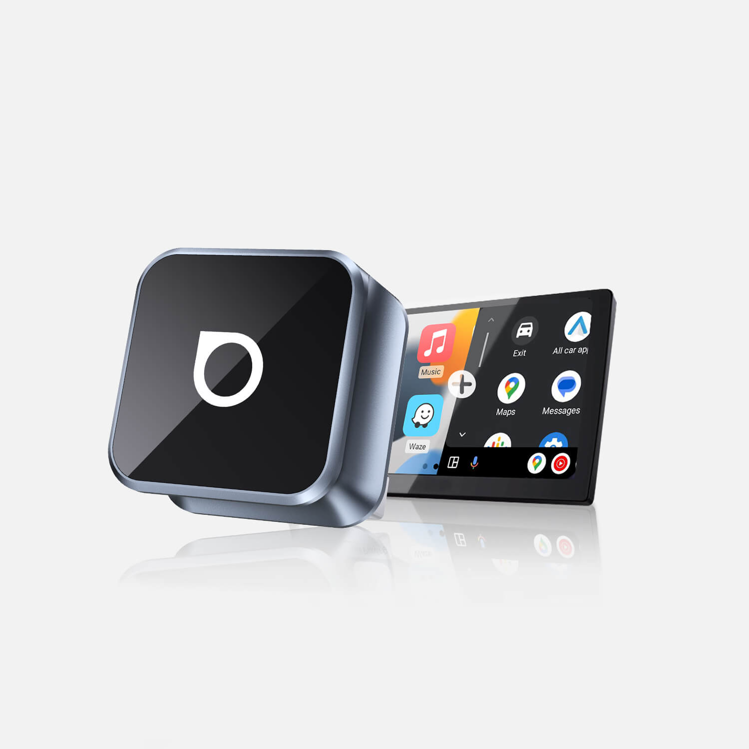 Ottocast Mini Cube 3.0 Adattatore Wireless CarPlay/Android Auto per Auto