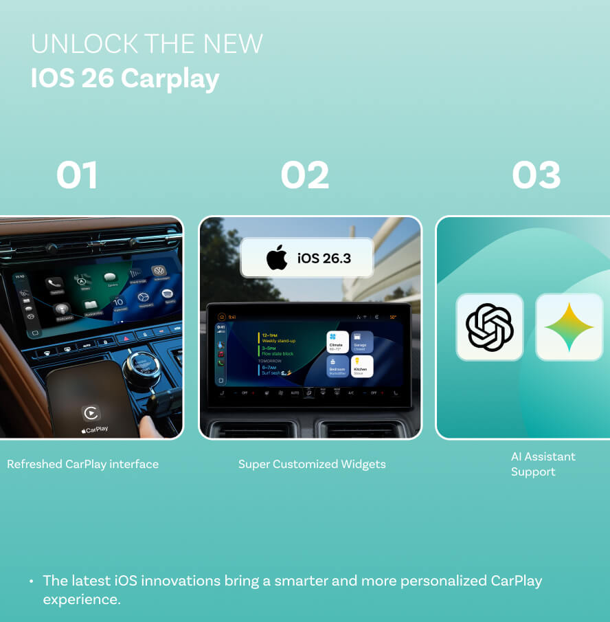 Ottocast Mini NOVA Wireless CarPlay/Android Auto Adapter