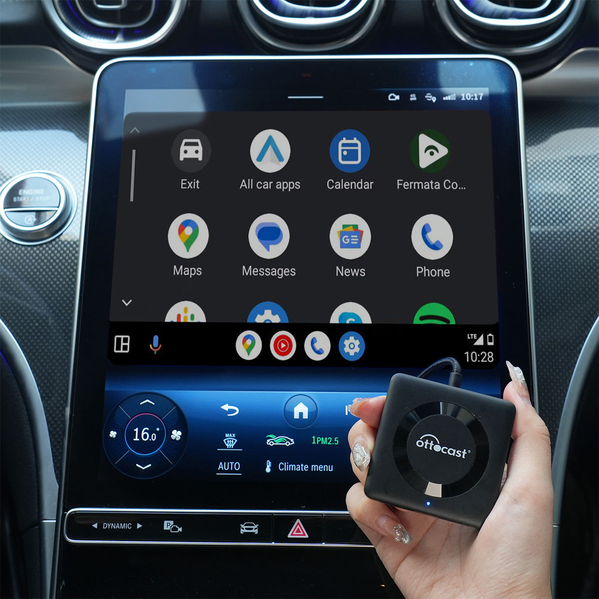 Car Tv Mate Pro Max - CarPlay sans fil et Android Auto avec multimédia HDMI