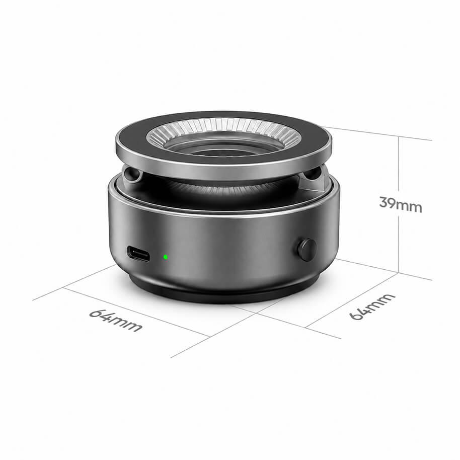 Electric Automatic Vacuum-Suction Magnetic Phone Holder