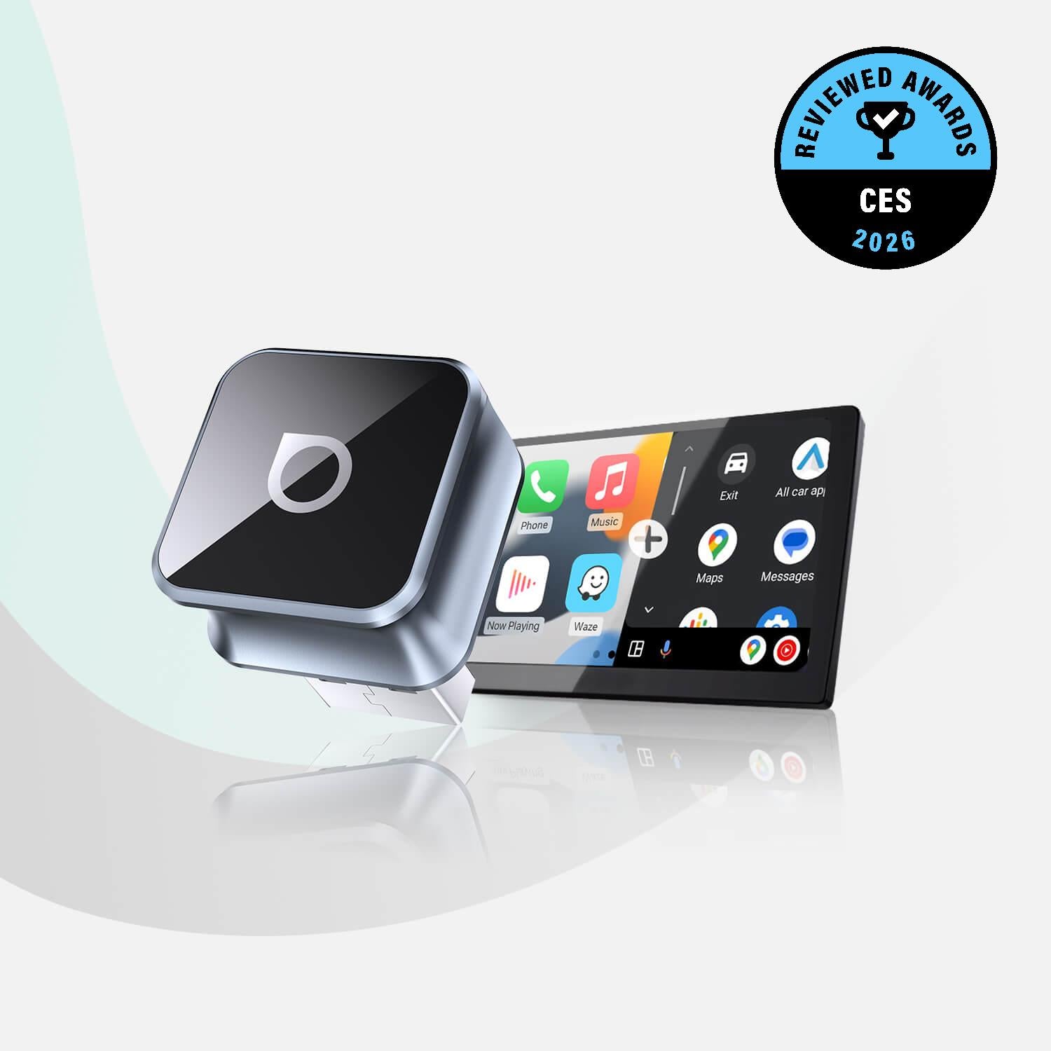 Ottocast Mini Cube 3.0 Wireless CarPlay/Android Auto Adapter